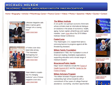 Tablet Screenshot of mikemilken.com